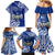 Personalised Hafa Adai Guam History and Chamorro Heritage Day Family Matching Mermaid Dress and Hawaiian Shirt Blue Latte Stone LT05 - Polynesian Pride
