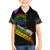 Personalised LGBT History Month Family Matching Long Sleeve Bodycon Dress and Hawaiian Shirt Proud And Happy Polynesian Dolphin LT05 Son's Shirt Black - Polynesian Pride