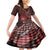 New Zealand Aotearoa Family Matching Mermaid Dress and Hawaiian Shirt Maori Harakeke Weaving Pattern Red LT05 Daughter's Dress Red - Polynesian Pride