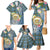 Personalised Hawaii State Family Matching Mermaid Dress and Hawaiian Shirt Tropical Flowers With Tartan Pattern LT05 - Polynesian Pride