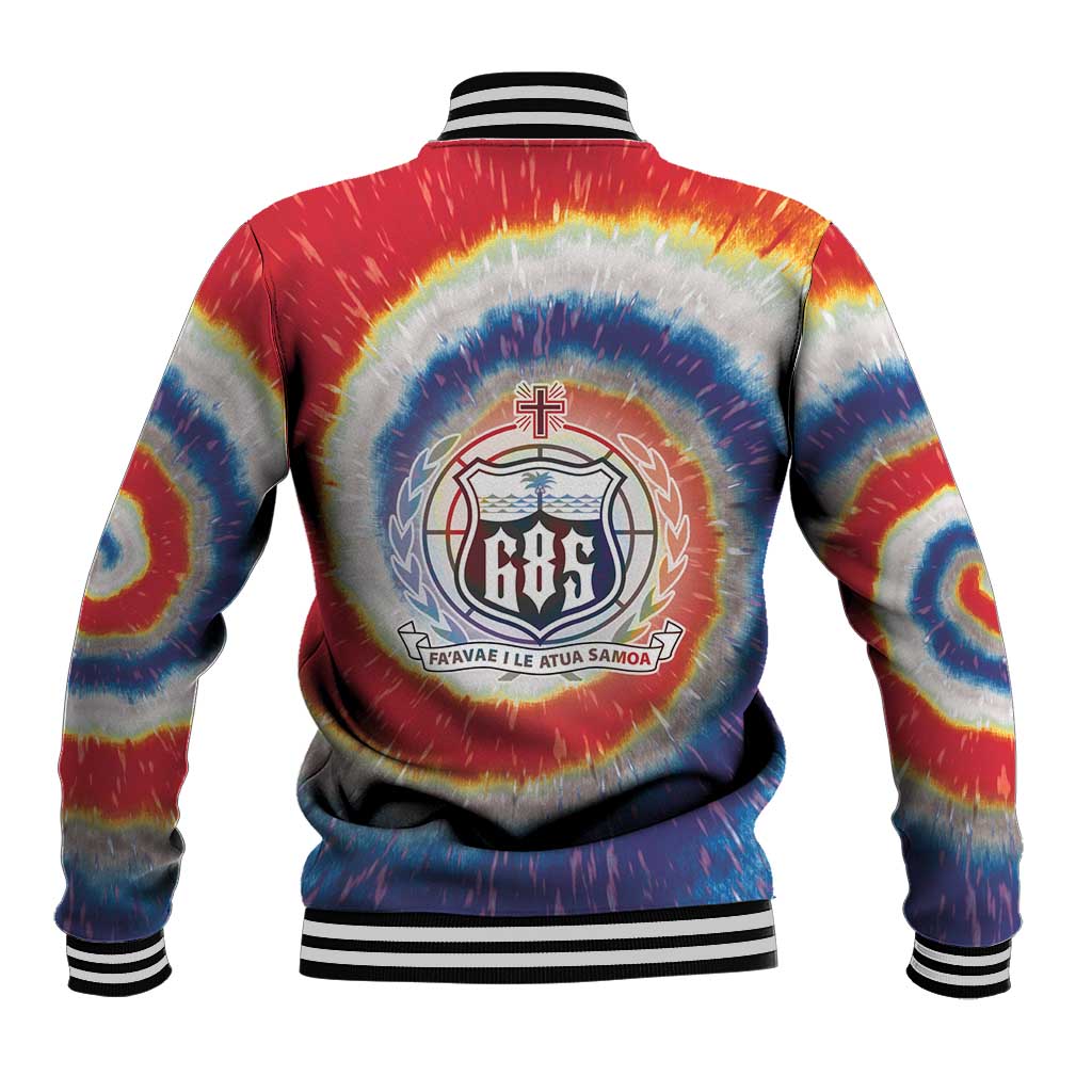 Samoa Baseball Jacket Tie Dye Unique Style
