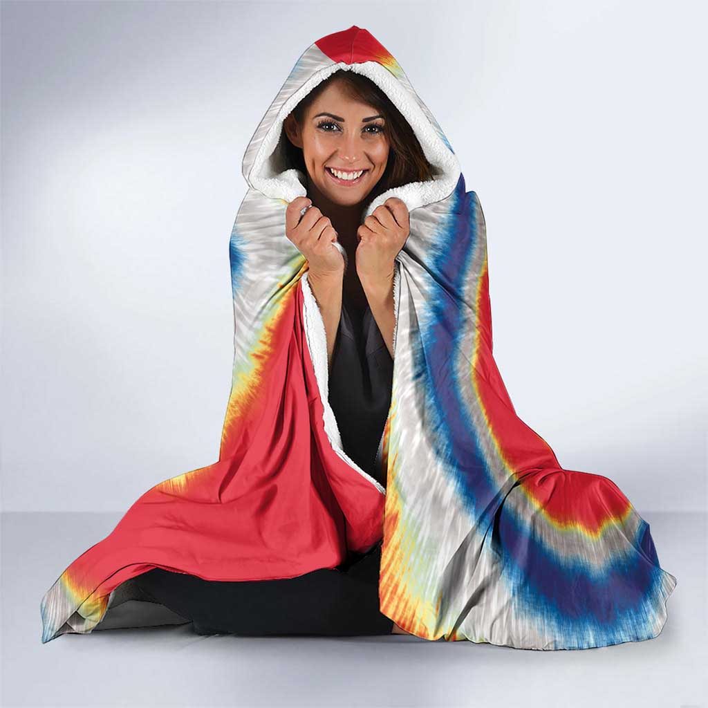 Samoa Hooded Blanket Tie Dye Unique Style