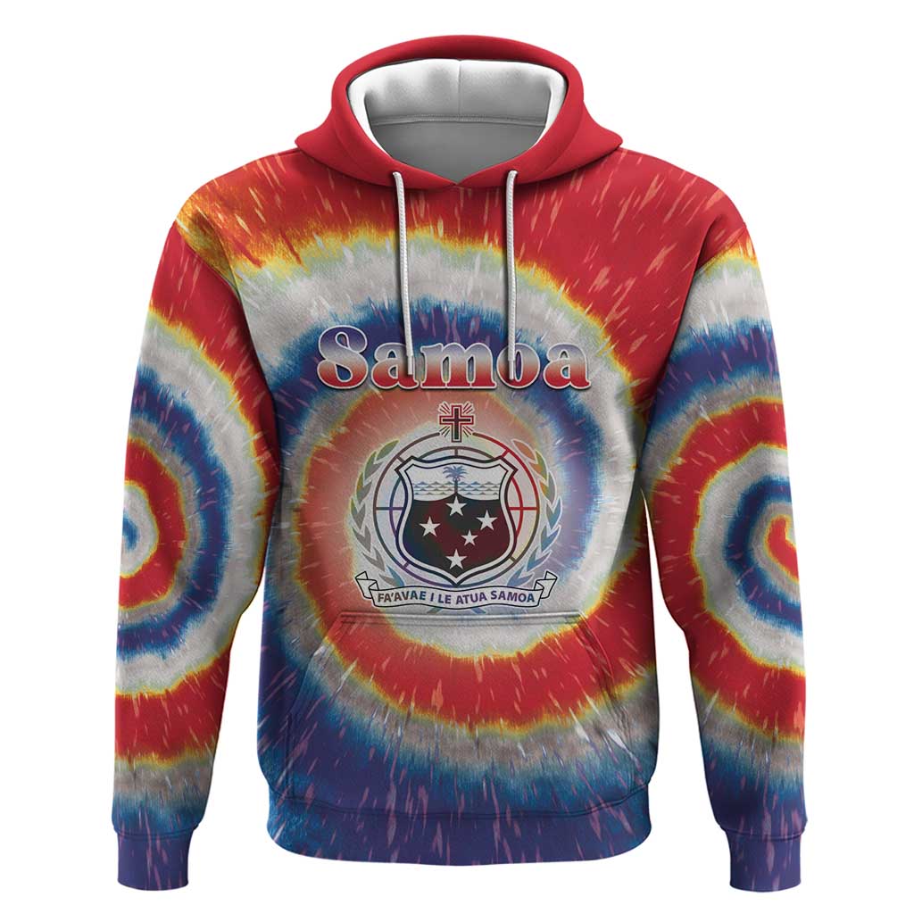 Samoa Zip Hoodie Tie Dye Unique Style