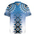 New Zealand Rugby Jersey Poutama Mix Blue Taniko Inspired Art LT05