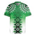 New Zealand Rugby Jersey Poutama Mix Green Taniko Inspired Art LT05