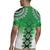 New Zealand Rugby Jersey Poutama Mix Green Taniko Inspired Art LT05