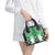 New Zealand Shoulder Handbag Poutama Mix Green Taniko Inspired Art LT05