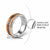 New Zealand Classic Ring Poutama Mix Orange Taniko Inspired Art - Polynesian Pride
