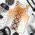 New Zealand Men Tank Top Poutama Mix Orange Taniko Inspired Art LT05