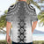 New Zealand Hawaiian Shirt Poutama Mix Gray Taniko Inspired Art LT05