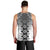 New Zealand Men Tank Top Poutama Mix Gray Taniko Inspired Art LT05