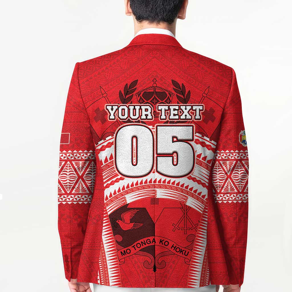Custom Tonga Rugby Mate Ma'a Blazer Tongan Pride Unique Style - Polynesian Pride
