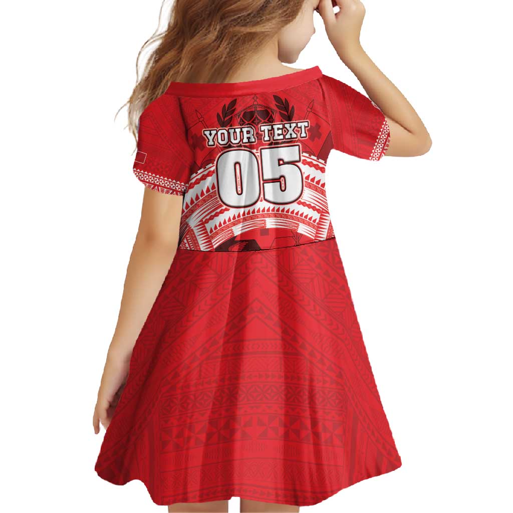 Custom Tonga Rugby Mate Ma'a Family Matching Summer Maxi Dress and Hawaiian Shirt Tongan Pride Unique Style - Polynesian Pride