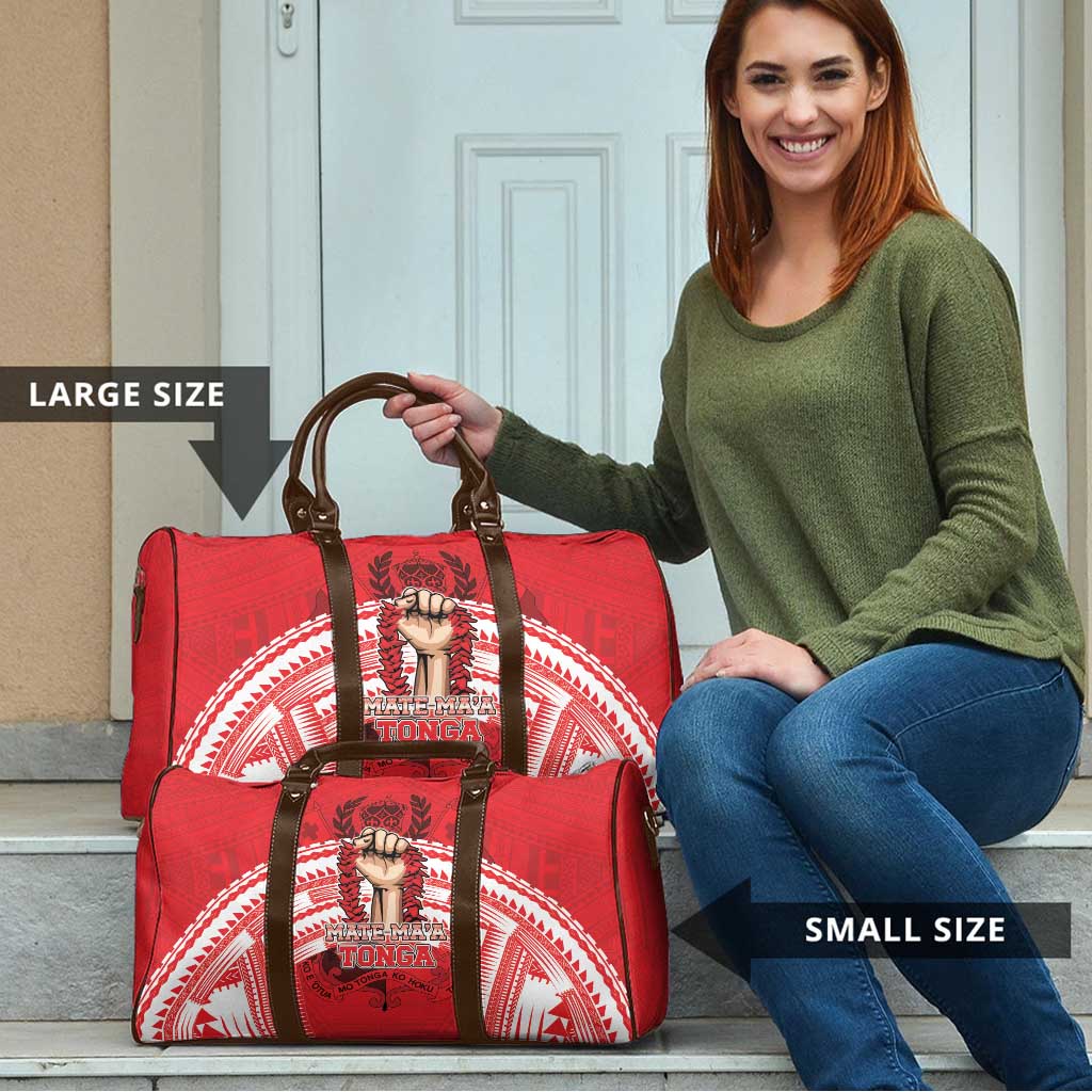 Tonga Rugby Mate Ma'a Travel Bag Tongan Pride Unique Style - Polynesian Pride