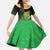 New Zealand Aotearoa Ruru Family Matching Mermaid Dress and Hawaiian Shirt Maori Fern Art Green