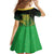 New Zealand Aotearoa Ruru Family Matching Mermaid Dress and Hawaiian Shirt Maori Fern Art Green