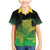 New Zealand Aotearoa Ruru Family Matching Mermaid Dress and Hawaiian Shirt Maori Fern Art Green