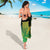 New Zealand Aotearoa Ruru Sarong Maori Fern Art Green