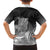 New Zealand Aotearoa Ruru Family Matching Tank Maxi Dress and Hawaiian Shirt Maori Fern Art Black