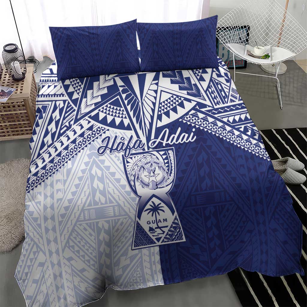 Northern Mariana Islands And Guam Bedding Set Latte Stone With Tribal Pattern