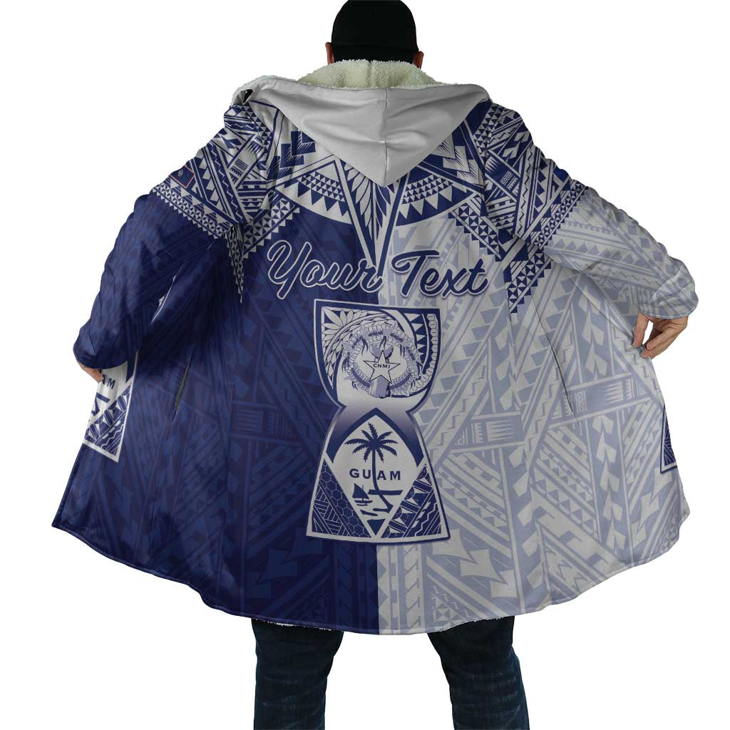 Personalised Northern Mariana Islands And Guam Cloak Latte Stone With Tribal Pattern