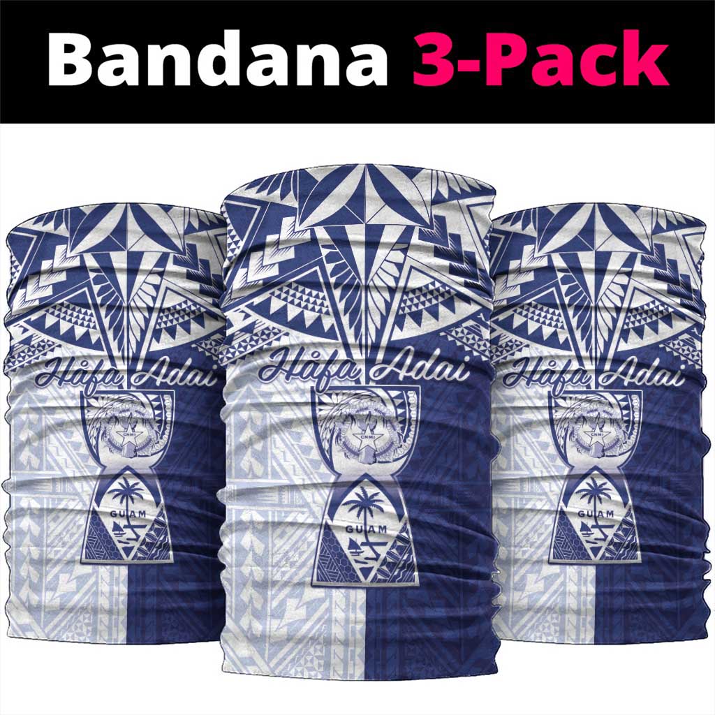 Northern Mariana Islands And Guam Neck Gaiter Latte Stone With Tribal Pattern