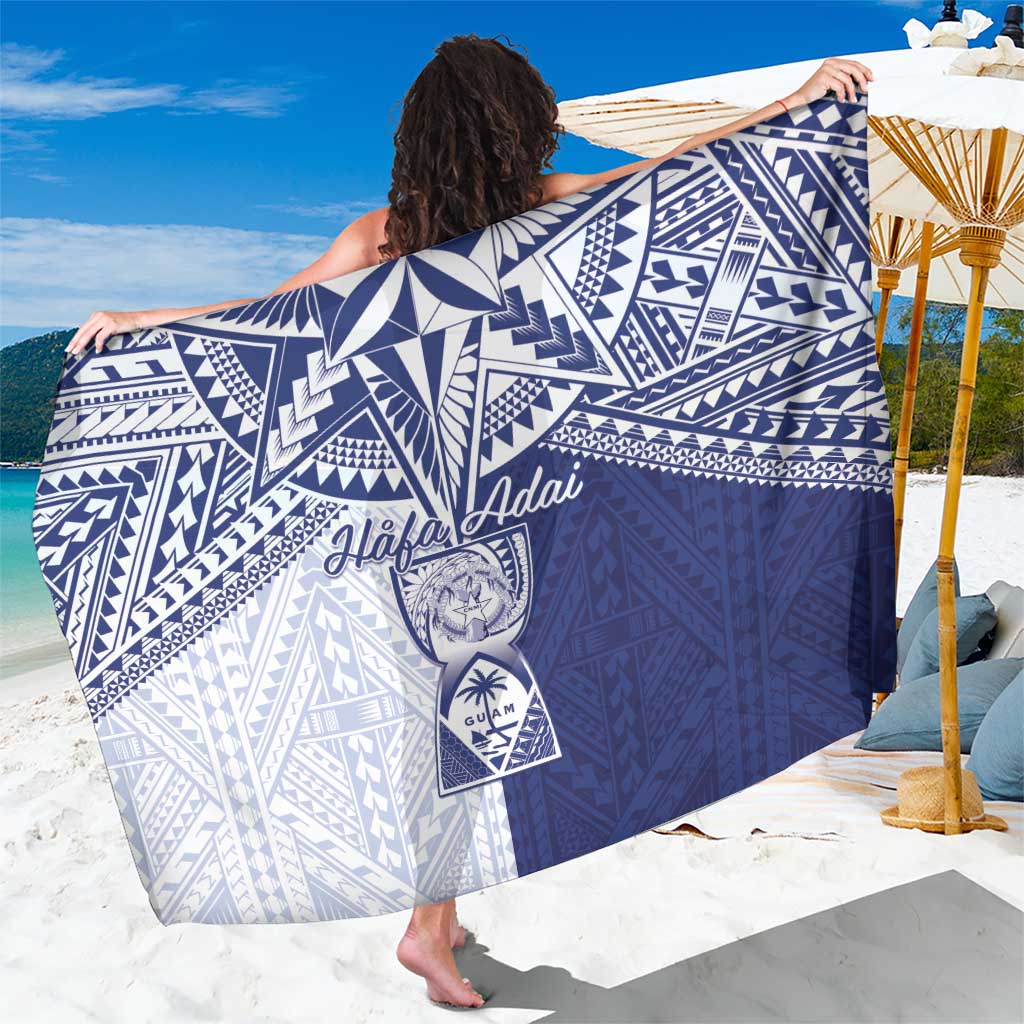 Northern Mariana Islands And Guam Sarong Latte Stone With Tribal Pattern