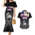 American Samoa Flag Day Couples Matching Mermaid Dress and Hawaiian Shirt Bald Eagle With Polynesian Pattern
