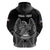 American Samoa Flag Day Zip Hoodie Bald Eagle With Polynesian Pattern