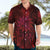 New Zealand Dream Catcher Hawaiian Shirt Maori Koru Pattern Red Version