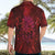 New Zealand Dream Catcher Hawaiian Shirt Maori Koru Pattern Red Version