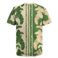 Hawaii Pua Kenikeni Lei Rugby Jersey With Lau Maia Green
