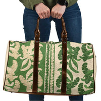 Hawaii Pua Kenikeni Lei Travel Bag With Lau Maia Green