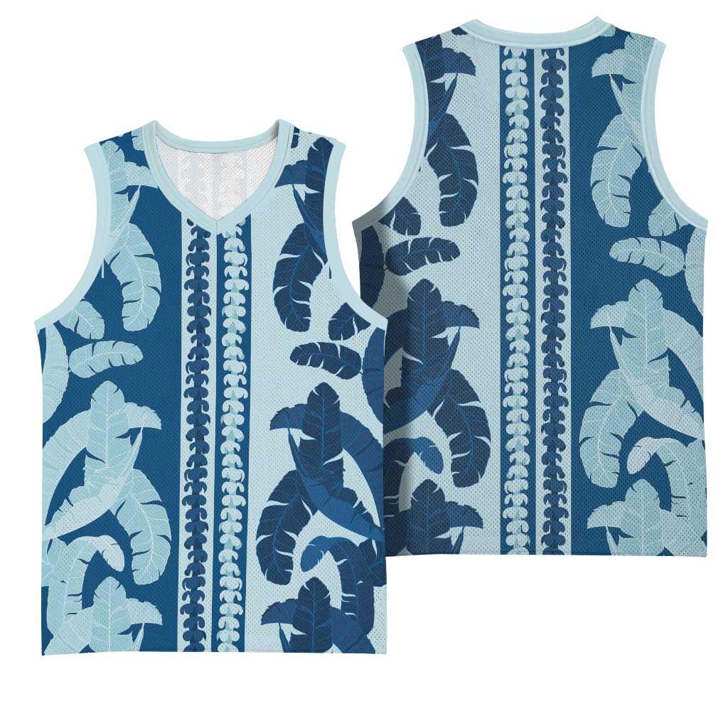 Hawaii Pua Kenikeni Lei Basketball Jersey With Lau Maia Royal Blue