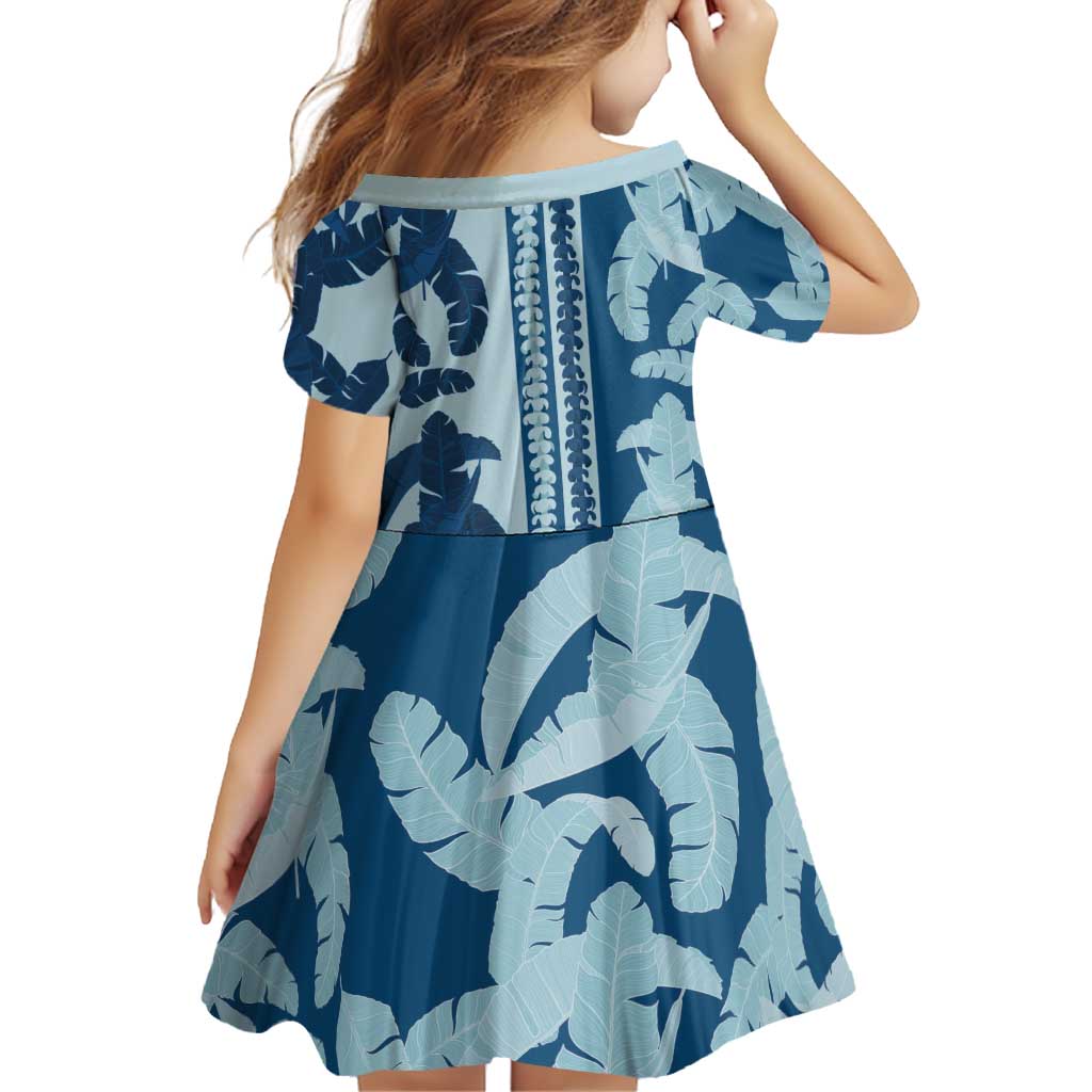 Hawaii Pua Kenikeni Lei Family Matching Off Shoulder Maxi Dress and Hawaiian Shirt With Lau Maia Royal Blue LT05 - Polynesian Pride