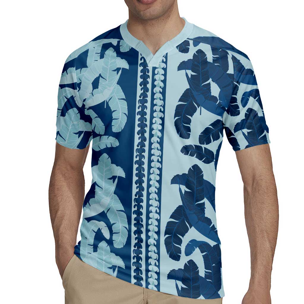 Hawaii Pua Kenikeni Lei Rugby Jersey With Lau Maia Royal Blue