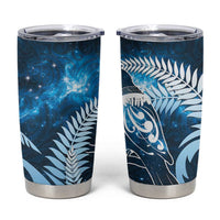 New Zealand Matariki Tumbler Cup Pigeon Kereru Maori Fern Art