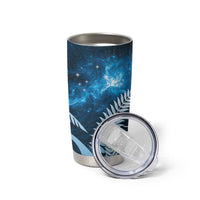 New Zealand Matariki Tumbler Cup Pigeon Kereru Maori Fern Art