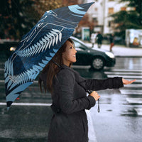 New Zealand Matariki Umbrella Pigeon Kereru Maori Fern Art