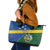 Solomon Islands Independence Day Leather Tote Bag With Coat Of Arms