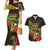 Personalized Hawaii Born and Raised Couples Matching Mermaid Dress and Hawaiian Shirt Kanaka Maoli Flag Day