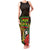 Personalized Hawaii Born and Raised Family Matching Tank Maxi Dress and Hawaiian Shirt Kanaka Maoli Flag Day