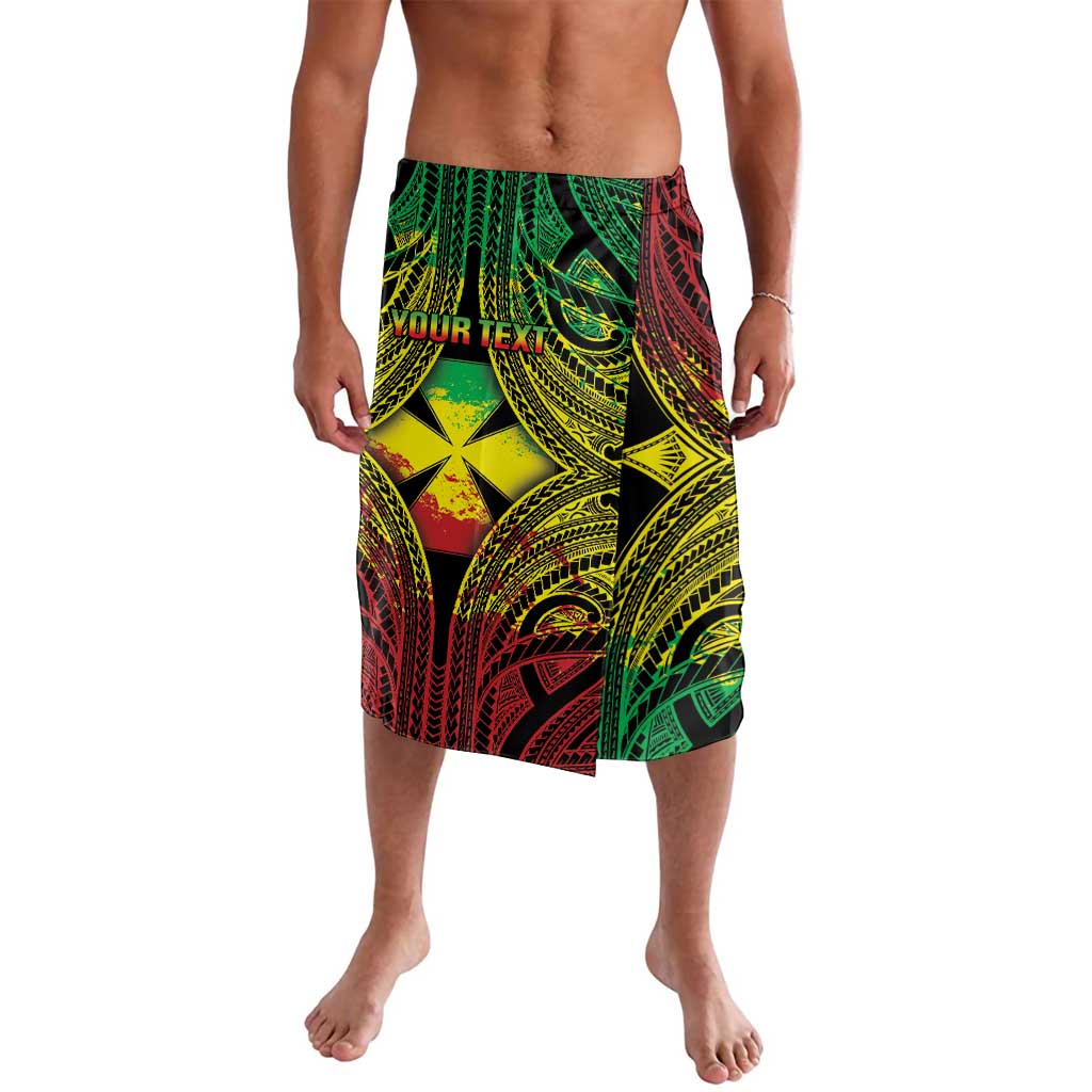 Personalised Wallis and Futuna Territory Day Lavalava Polynesian Pattern Simple Style