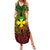 Personalised Wallis and Futuna Territory Day Summer Maxi Dress Polynesian Pattern Simple Style