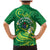 Cook Islands Happy Constitution Day Family Matching Mermaid Dress and Hawaiian Shirt Pattern Tribal Art