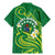 Cook Islands Happy Constitution Day Family Matching Mermaid Dress and Hawaiian Shirt Pattern Tribal Art