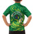 Cook Islands Happy Constitution Day Family Matching Puletasi and Hawaiian Shirt Pattern Tribal Art