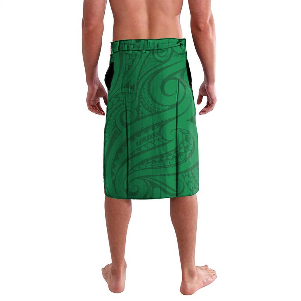 Cook Islands Happy Constitution Day Lavalava Pattern Tribal Art
