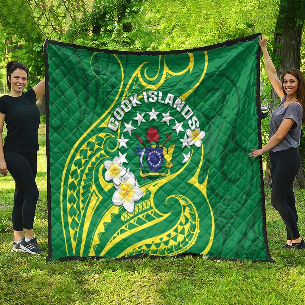 Cook Islands Happy Constitution Day Quilt Pattern Tribal Art