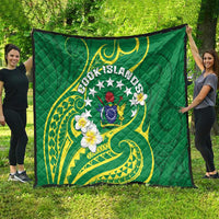 Cook Islands Happy Constitution Day Quilt Pattern Tribal Art